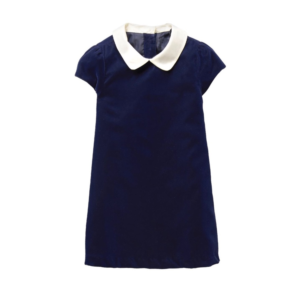 Janie & Jack velvet shift dress 2T
